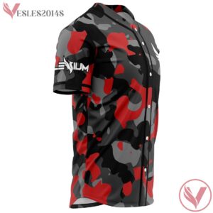 ILLENIALS Red Black Camo custom jersey - Vesles2014s 3