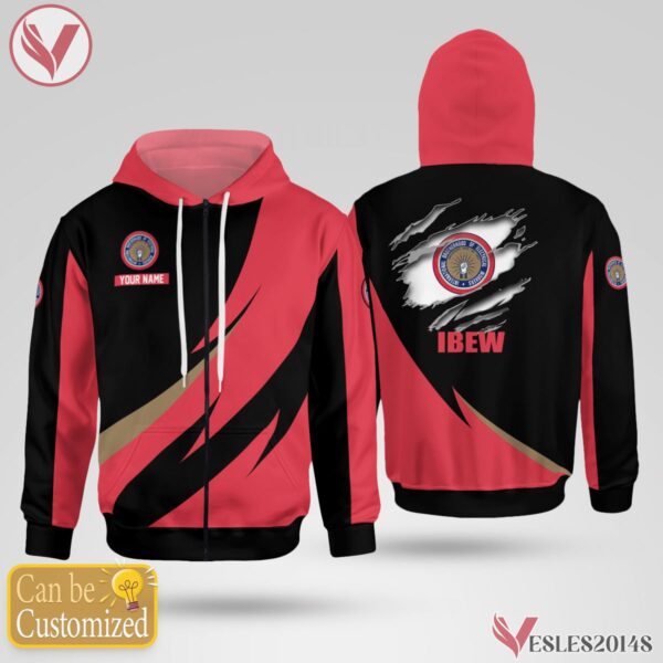 Ibew Uniform Custom Clothes Style 3, Unique Gifts For Employee - Vesles2014s