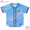 Ice Cream Griz Gradient Blue Baseball Jersey  V3 - Vesles2014s