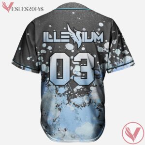 Illenium Blue Grey Splashes Rave Jersey - Vesles2014s 1