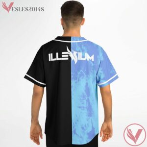 Illenium Split Black And Blue Jersey - Vesles2014s 3