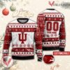 Indiana College Rugby Custom Ugly Christmas Sweater, Unique Gift For Fans - Vesles2014s