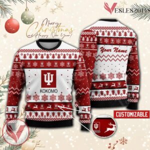 Indiana University Kokomo Custom Ugly Christmas Sweater, Unique Gift For Fans - Vesles2014s
