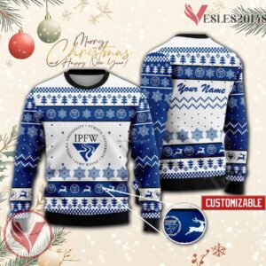 Indiana University - Purdue University Fort Wayne Custom Ugly Christmas Sweater, Unique Gift For Fans - Vesles2014s