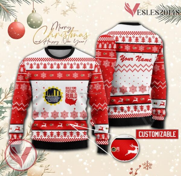 Industrial Management Training Institute Personalized Ugly Christmas Sweater, Unique Gift For Fans - Vesles2014s