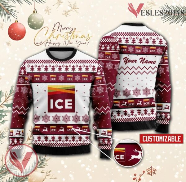 Institute of Culinary Education Custom Ugly Christmas Sweater, Unique Gift For Fans - Vesles2014s