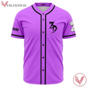 Jac Zeds Dead Purple Jersey For EDM Festivals - Vesles2014s