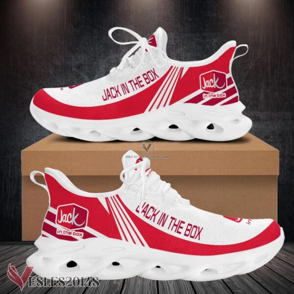 Jack In The Box Logo Custom Shoes, Best Running Shoes For Fans - Vesles2014S 1
