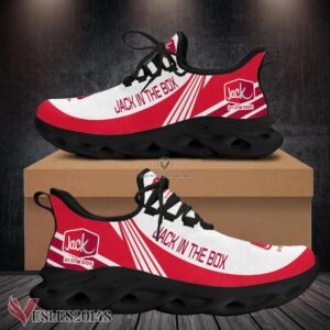 Jack In The Box Logo Custom Shoes, Best Running Shoes For Fans - Vesles2014S