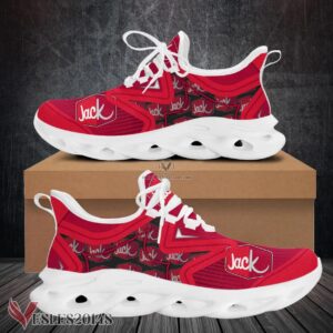 Jack In The Box Logo Custom Shoes Style 2, Best Running Shoes For Fans - Vesles2014S 1