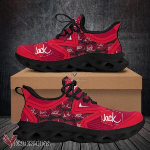 Jack In The Box Logo Custom Shoes Style 2, Best Running Shoes For Fans - Vesles2014S