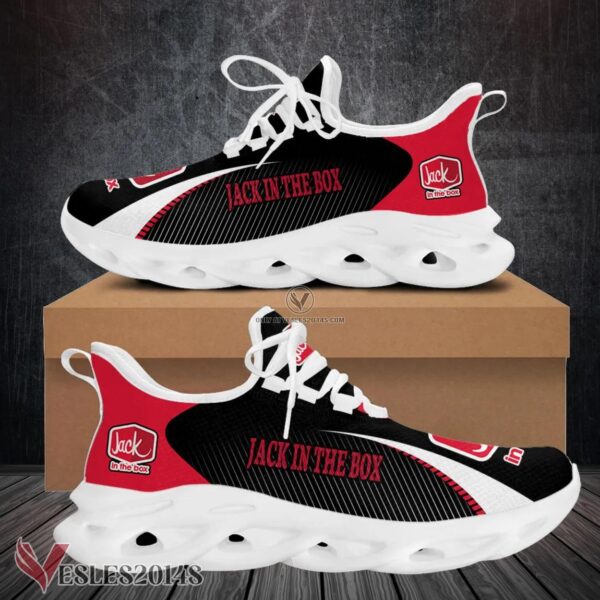 Jack In The Box Logo Custom Shoes Style 3, Best Running Shoes For Fans - Vesles2014S 1