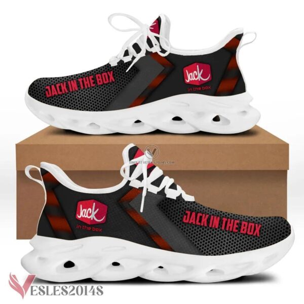 Jack In The Box Logo Custom Shoes Style 4, Best Running Shoes For Fans - Vesles2014S 1