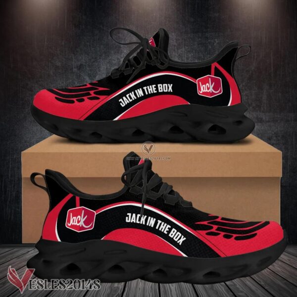 Jack In The Box Logo Custom Shoes Style 5, Best Running Shoes For Fans - Vesles2014S