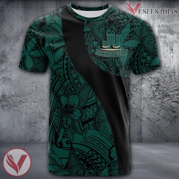 Jacksonville Dolphins NCAA Polynesian Pattern Shirt, Unique Gifts For Fans - Vesles2014s