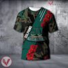 Jacksonville Dolphins NCAA With Red Poppy Flower 3D Shirt, Unique Gift For Fans - Vesles2014S