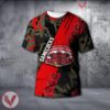 Jacksonville State Gamecocks NCAA With Red Poppy Flower 3D Shirt, Unique Gift For Fans - Vesles2014S