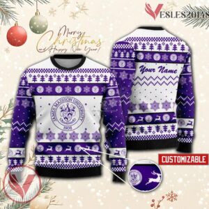 James Madison University Custom Ugly Christmas Sweater, Unique Gift For Fans - Vesles2014s