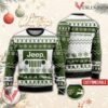 Jeep Logo Personalized Ugly Christmas Sweater, Unique Gift For Fans - Vesles2014s