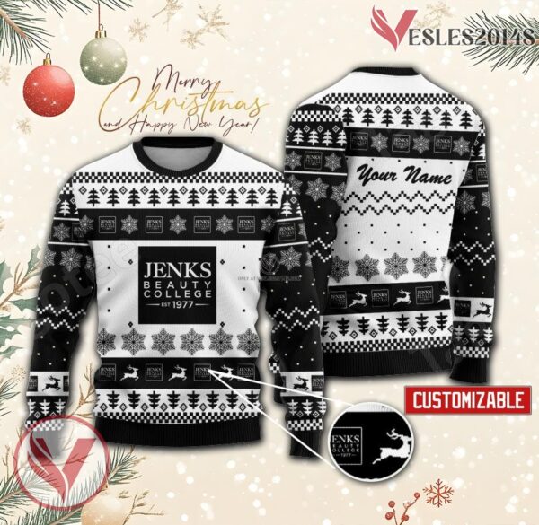 Jenks Beauty College Custom Ugly Christmas Sweater, Unique Gift For Fans - Vesles2014s