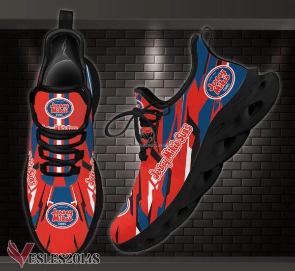 Jersey Mike's Subs Logo Custom Shoes, Best Running Shoes For Fans - Vesles2014S