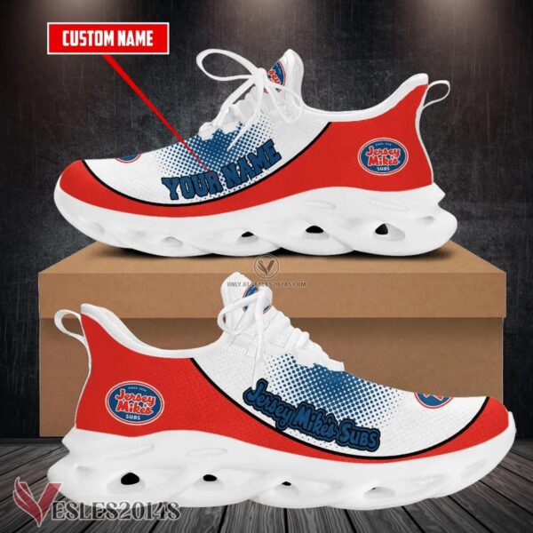 Jersey Mike's Subs Logo Custom Shoes Style 1, Best Running Shoes For Fans - Vesles2014S 1