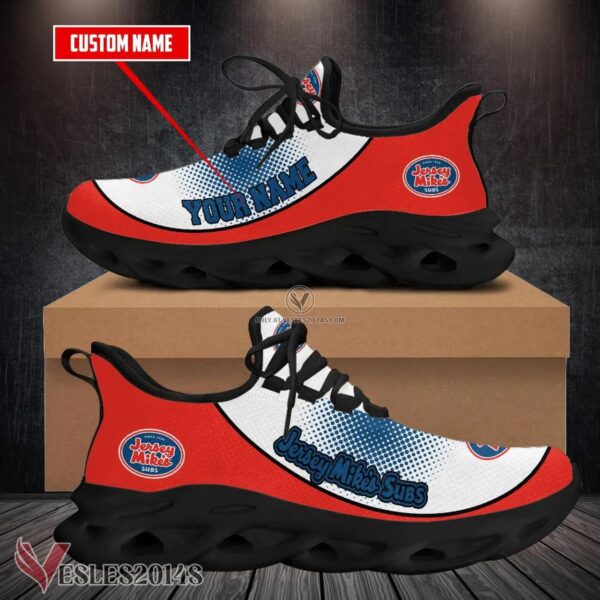 Jersey Mike's Subs Logo Custom Shoes Style 1, Best Running Shoes For Fans - Vesles2014S