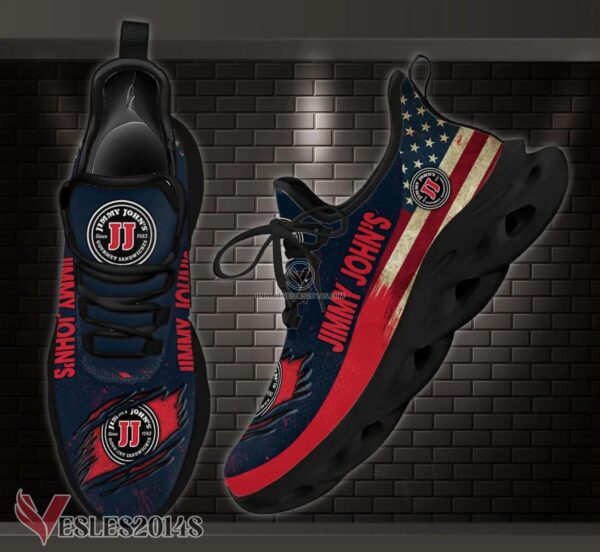 Jimmy John's Custom Shoes Style 1, Best Running Shoes For Fans - Vesles2014S
