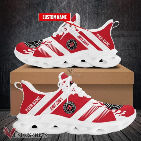 Jimmy John's Logo Custom Shoes, Best Running Shoes For Fans - Vesles2014S 1