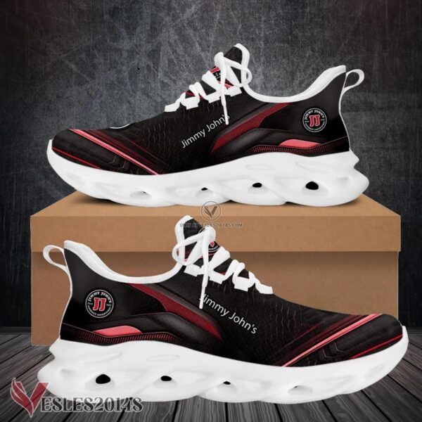 Jimmy John's Logo Custom Shoes Style 1, Best Running Shoes For Fans - Vesles2014S 1
