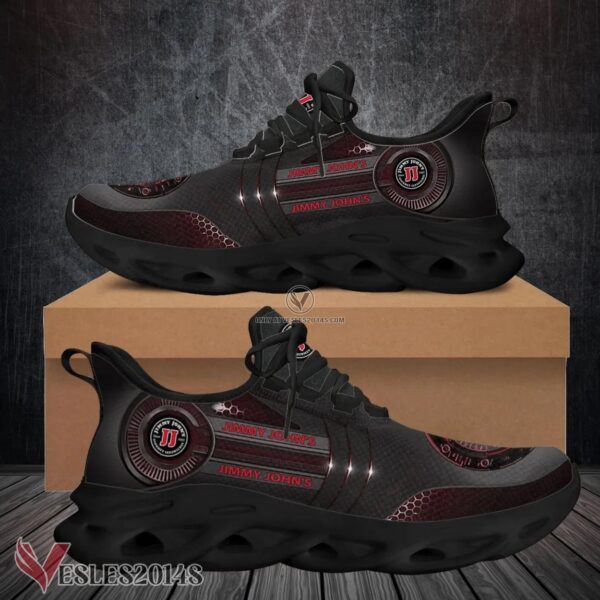 Jimmy John's Logo Custom Shoes Style 10, Best Running Shoes For Fans - Vesles2014S