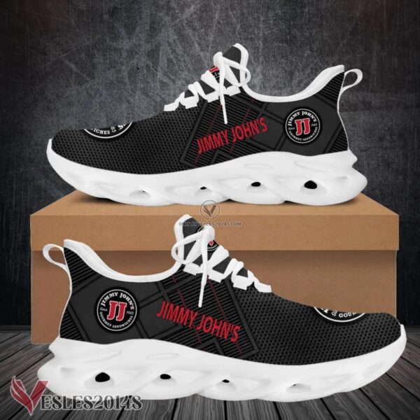 Jimmy John's Logo Custom Shoes Style 11, Best Running Shoes For Fans - Vesles2014S 1