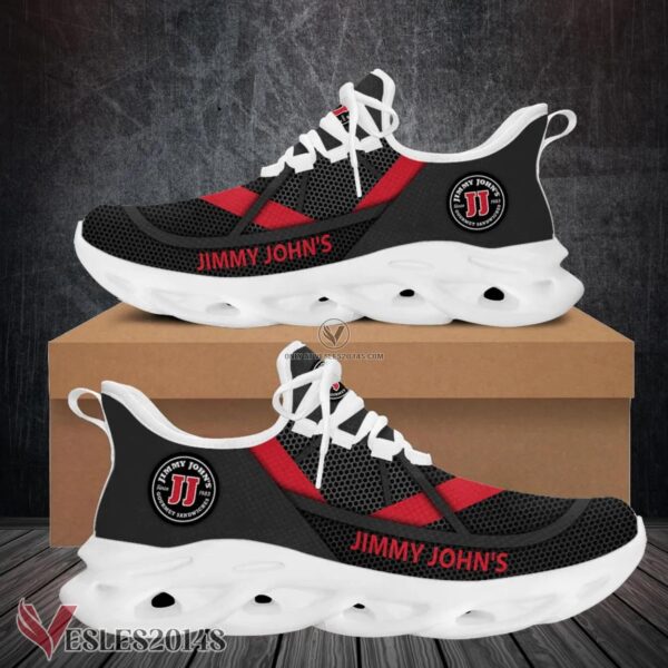 Jimmy John's Logo Custom Shoes Style 13, Best Running Shoes For Fans - Vesles2014S 1