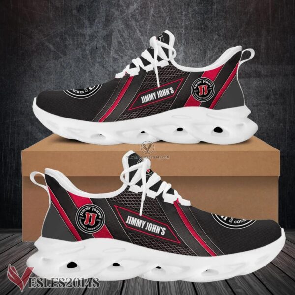 Jimmy John's Logo Custom Shoes Style 14, Best Running Shoes For Fans - Vesles2014S 1