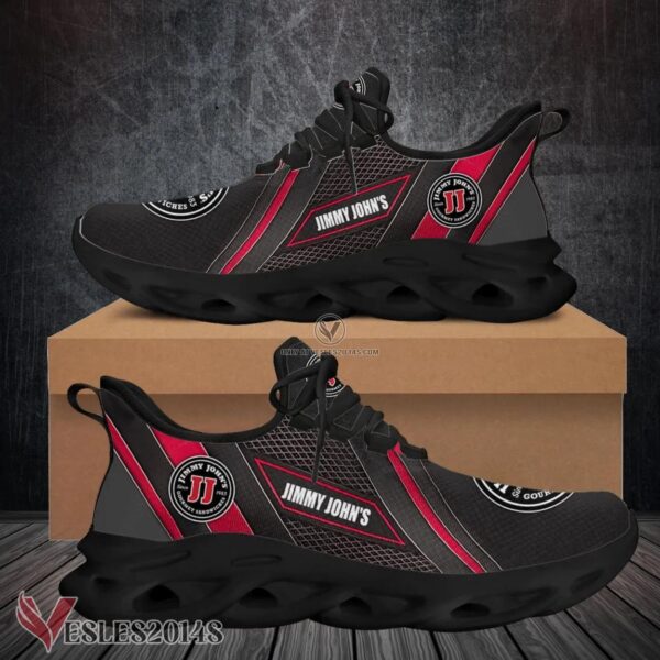 Jimmy John's Logo Custom Shoes Style 14, Best Running Shoes For Fans - Vesles2014S
