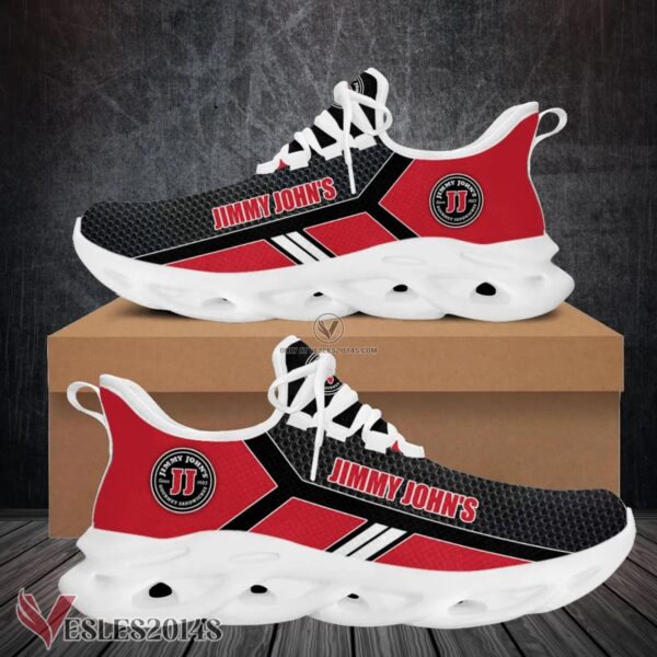 Jimmy John's Logo Custom Shoes Style 15, Best Running Shoes For Fans - Vesles2014S 1