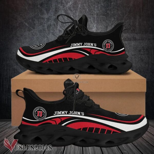 Jimmy John's Logo Custom Shoes Style 15, Best Running Shoes For Fans - Vesles2014S