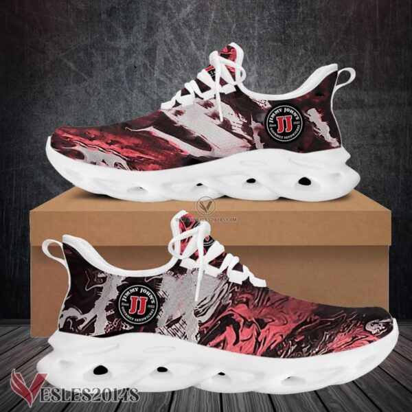 Jimmy John's Logo Custom Shoes Style 2, Best Running Shoes For Fans - Vesles2014S 1