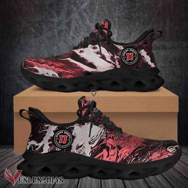 Jimmy John's Logo Custom Shoes Style 2, Best Running Shoes For Fans - Vesles2014S