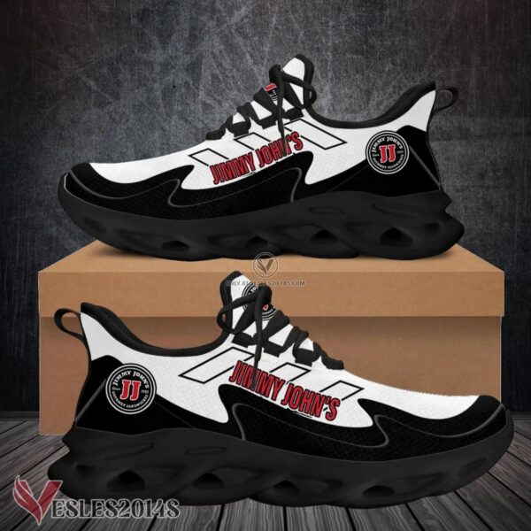Jimmy John's Logo Custom Shoes Style 21, Best Running Shoes For Fans - Vesles2014S