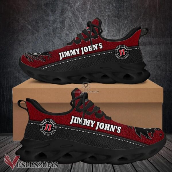 Jimmy John's Logo Custom Shoes Style 23, Best Running Shoes For Fans - Vesles2014S