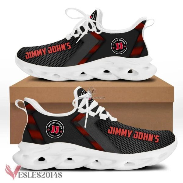 Jimmy John's Logo Custom Shoes Style 24, Best Running Shoes For Fans - Vesles2014S 1