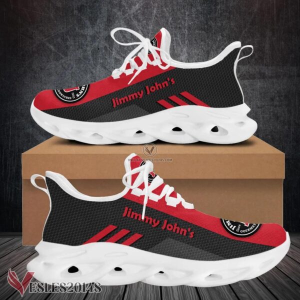 Jimmy John's Logo Custom Shoes Style 4, Best Running Shoes For Fans - Vesles2014S 1
