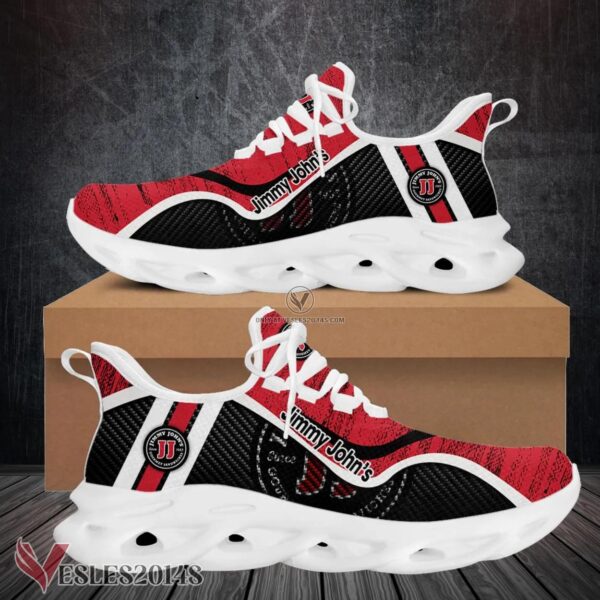 Jimmy John's Logo Custom Shoes Style 6, Best Running Shoes For Fans - Vesles2014S 1