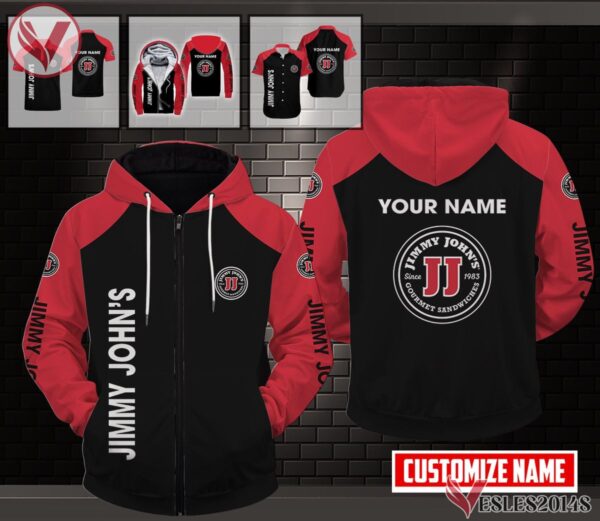 Jimmy John's Uniform Custom Clothes Style 24, Unique Gifts For Employee - Vesles2014s