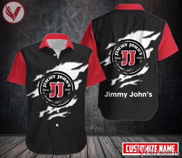 Jimmy John's Uniform Custom Clothes Style 37, Unique Gifts For Employee - Vesles2014s 1