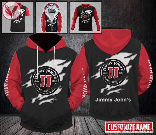 Jimmy John's Uniform Custom Clothes Style 37, Unique Gifts For Employee - Vesles2014s