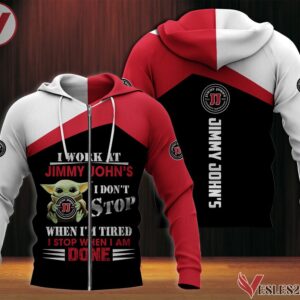 Jimmy John's Uniform Custom Clothes Style 72, Unique Gifts For Employee - Vesles2014s 1