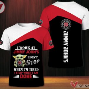 Jimmy John's Uniform Custom Clothes Style 72, Unique Gifts For Employee - Vesles2014s 3