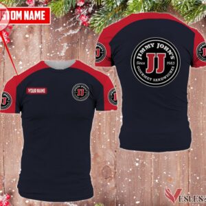 Jimmy John's Uniform Custom Clothes Style 94, Unique Gifts For Employee - Vesles2014s 4